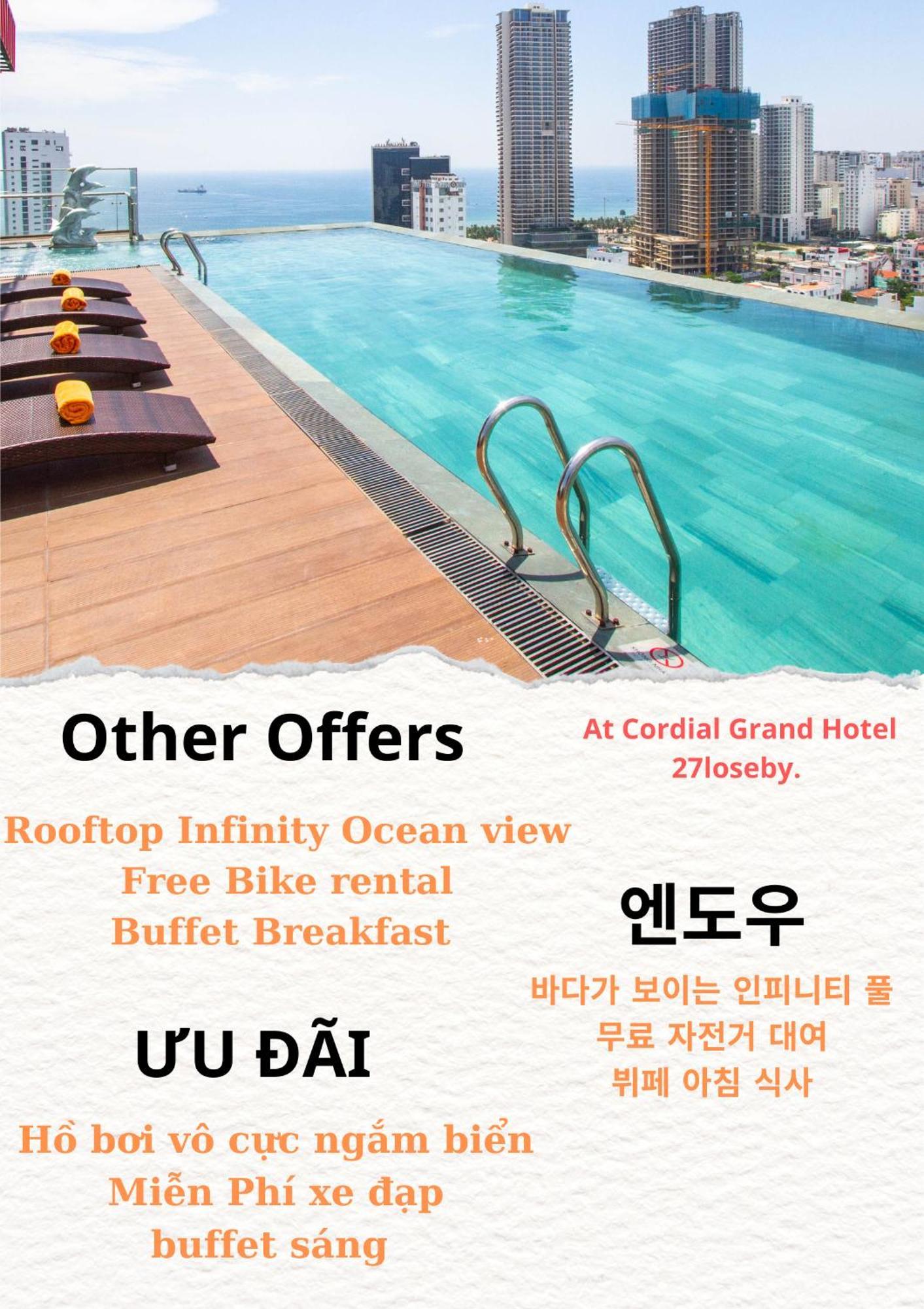 Cordial Hotel Da Nang Esterno foto